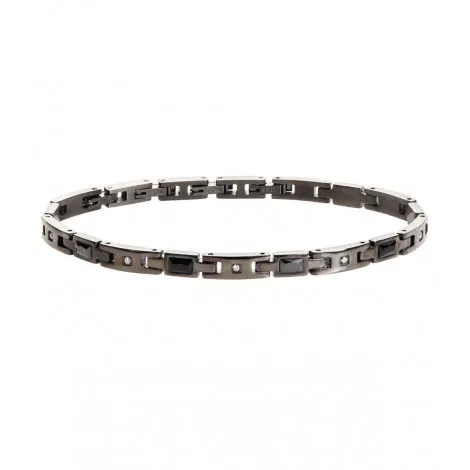 Bracciale Breil Uomo Ceramic Brick Acciaio TJ3273