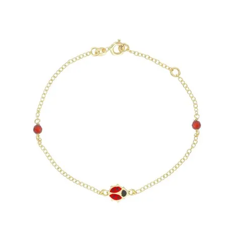 Bracciale Coccinella Oro Giallo 9kt