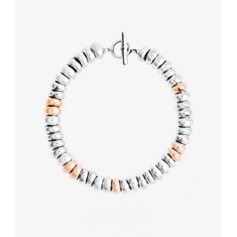 Bracciale Dodo Rondelle Bold Argento