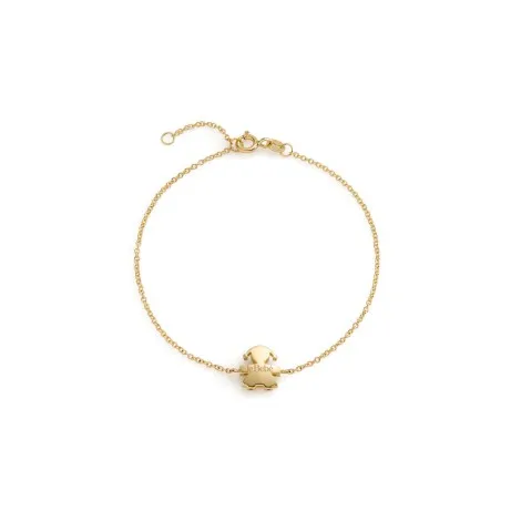 Bracciale Le Bebé I Tesorini Oro Giallo 18kt Sagoma Bimba LBB907