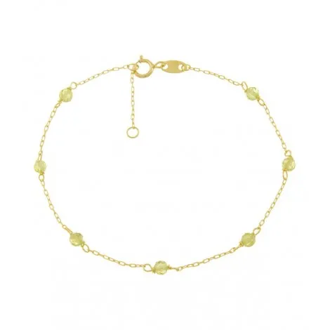 Bracciale Oro Giallo 9kt Peridoto