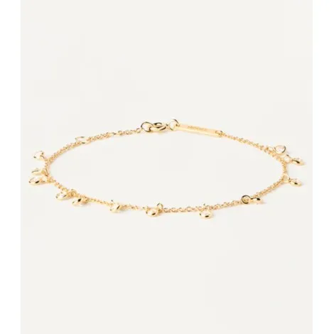 Bracciale PDPAOLA Joy Argento Dorato Zirconi Bianchi PU01-610-U