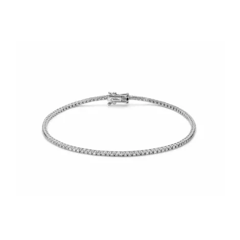 Bracciale Tennis Miluna Oro Bianco 18kt e Diamanti BRD959-120G7