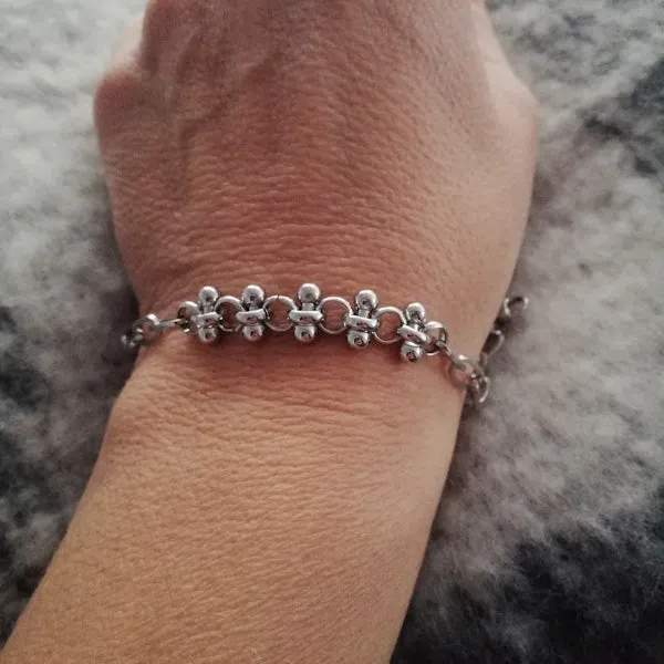 Bracciale in acciaio 316 L - PATRICIA