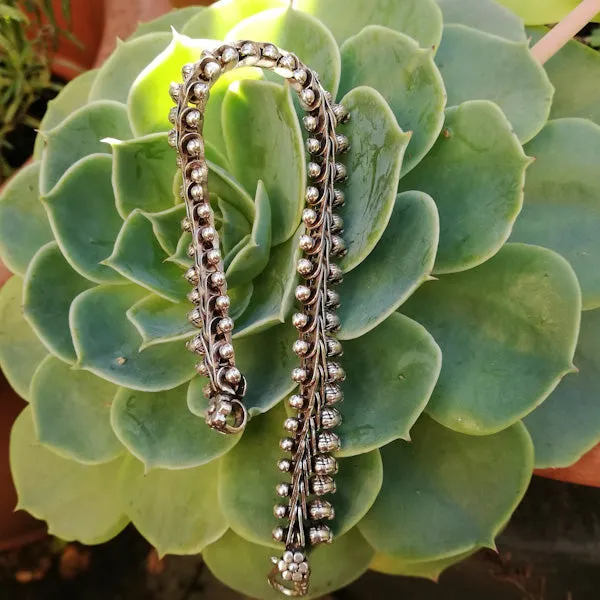 Bracciale etnico in argento 925 snake -  GAURI