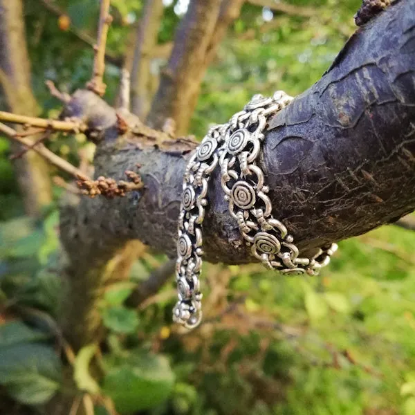 Bracciale etnico KAMALIKA in argento 925