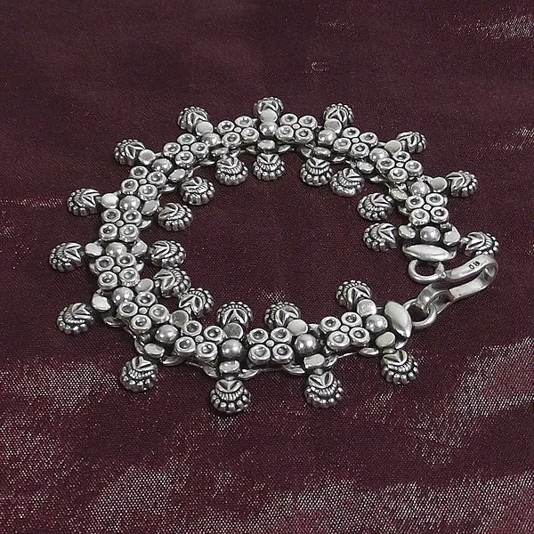 Bracciale etnico PRITUL in argento 800