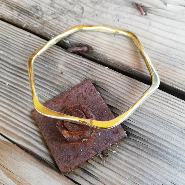 Bracciale NARSHIMHA in ottone Bracciale artigianale