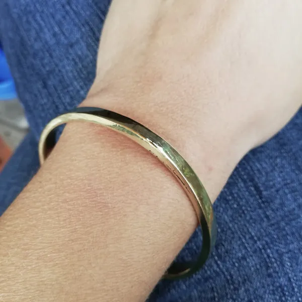 Bracciale NIPPU in ottone Bracciale artigianale