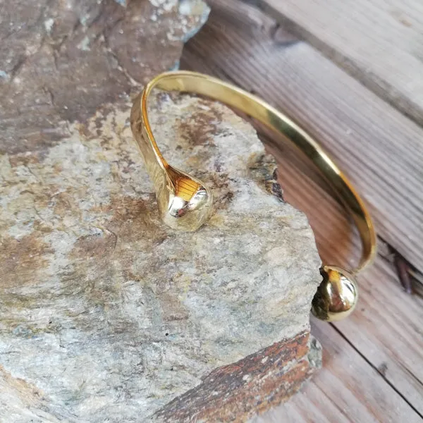 Bracciale ODOTI in ottone Bracciale artigianale