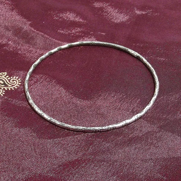 Bracciale etnico EFFI a cerchio in argento - rigido | Gioielli etnici