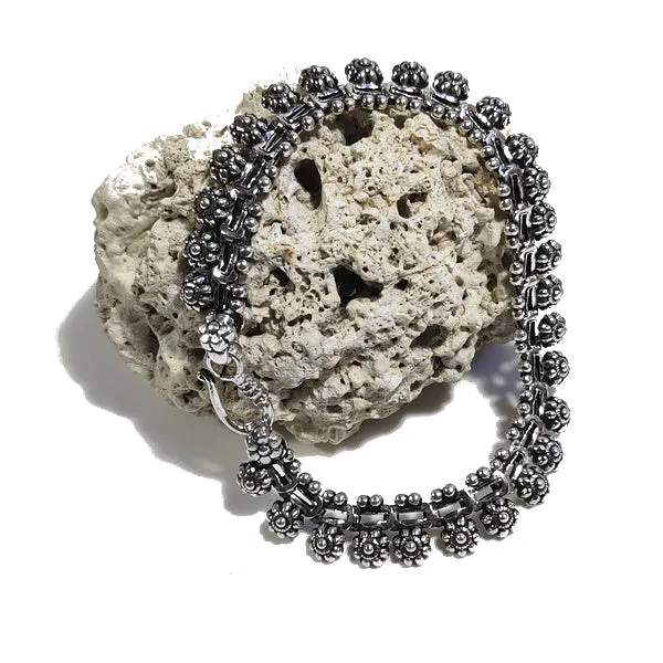 Bracciale etnico CHAITAL in argento 925