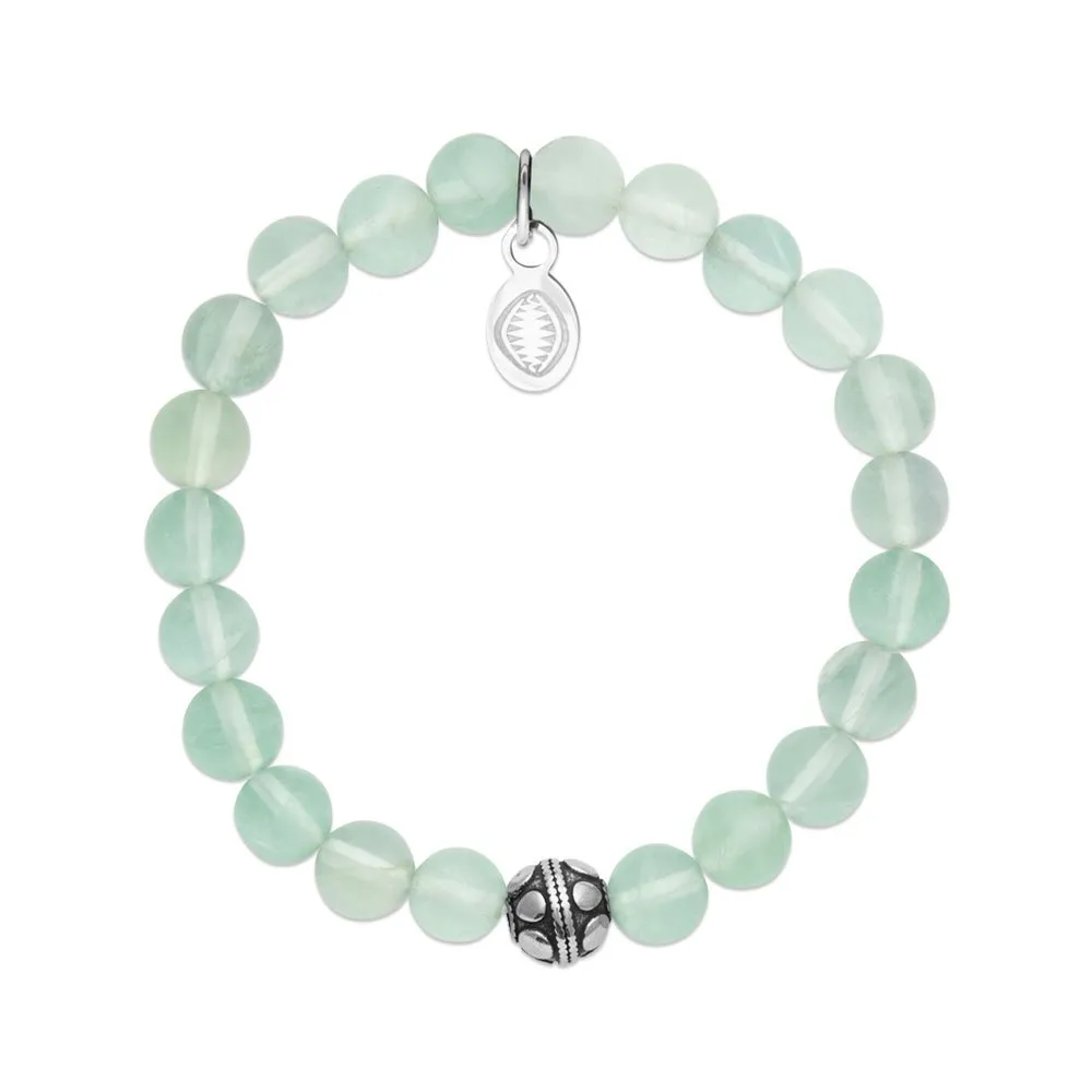 Bracciale in Giada Verde e Sfera “Per Lei”