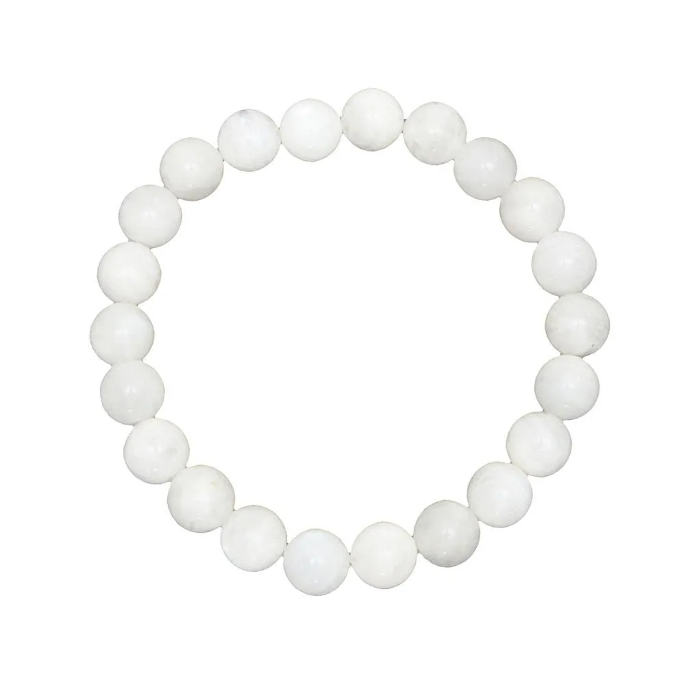 Bracciale Moonstone – pietre sferiche