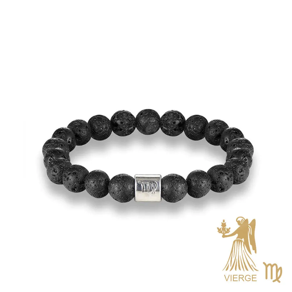 Bracciale Vergine – Pietra lavica – 20 cm