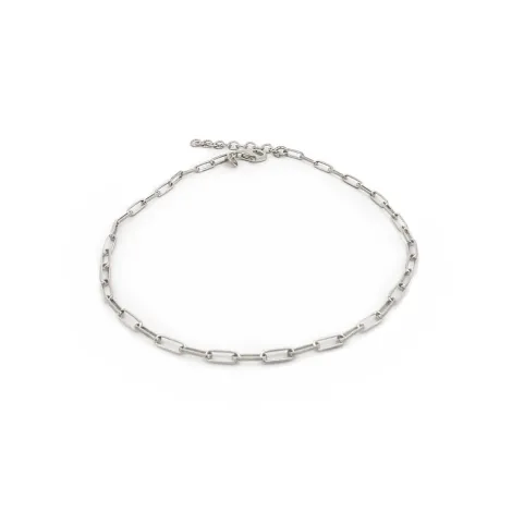 Cavigliera Forzatina Argento Rodiato