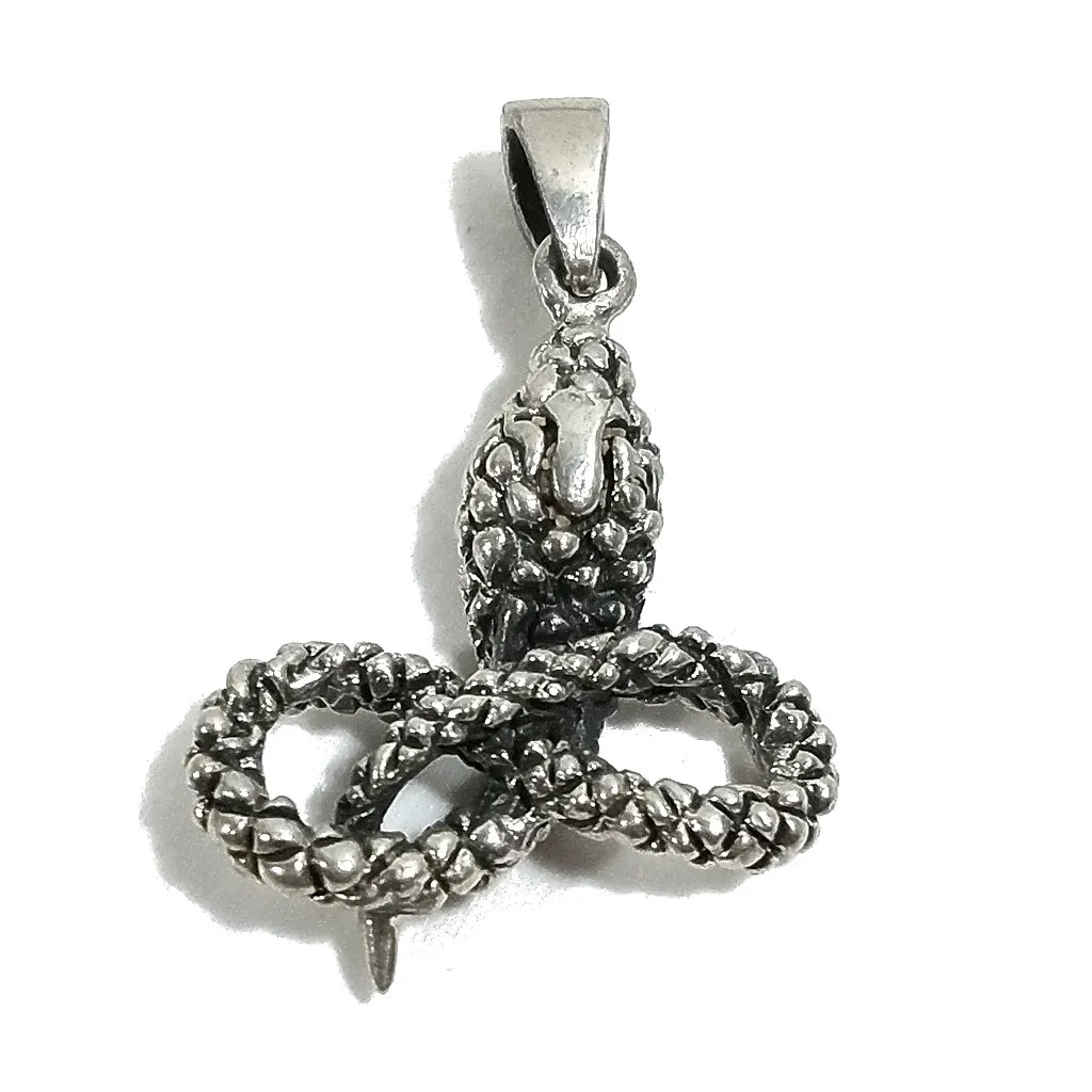 Ciondolo in argento 925 Ciondolo artigianale | SERPENTE