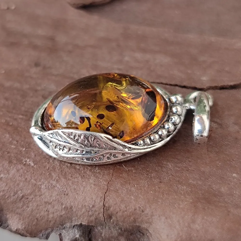 925 Silver Pendant with Stone - ANKRA