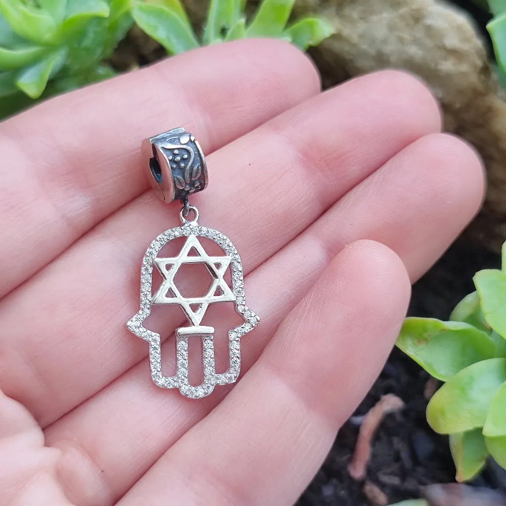 PANDORA pendant in 925 silver with hand of Fatima - SANDEEP