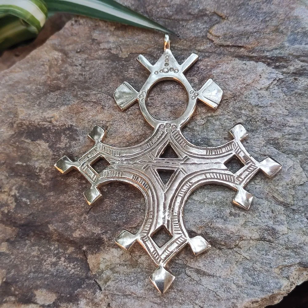TUAREG Cross in Brass - BARTCHAKEA