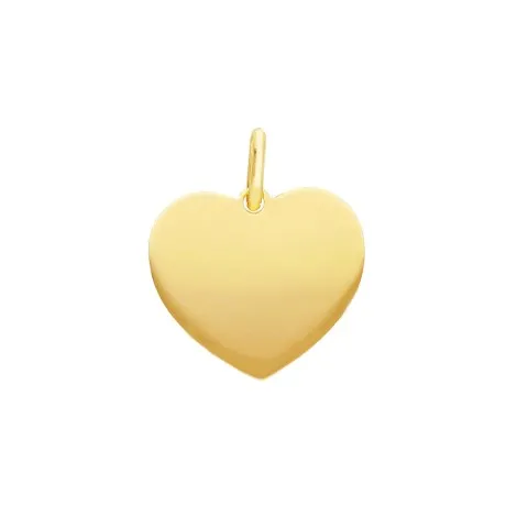 Ciondolo Cuore Oro 18kt Piatto