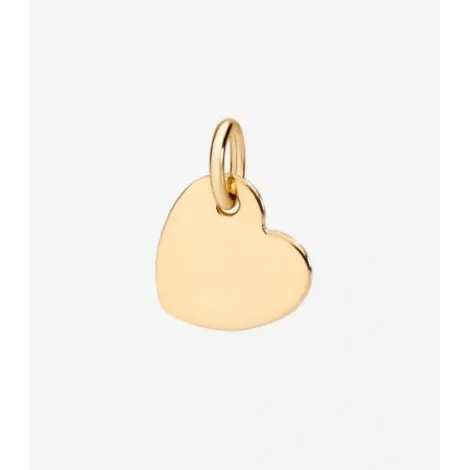 Ciondolo Dodo Cuore Oro Giallo 18kt