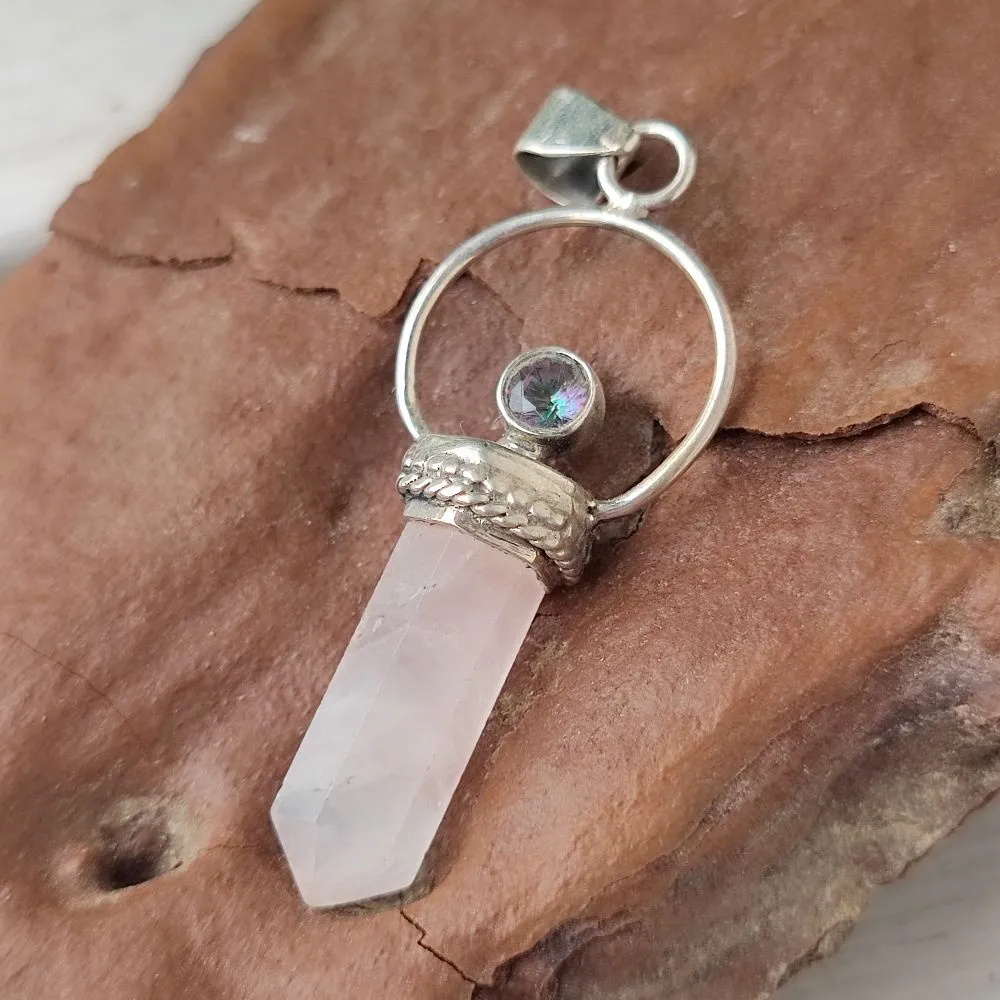 925 Silver Pendant with Stone - DASAGRAM