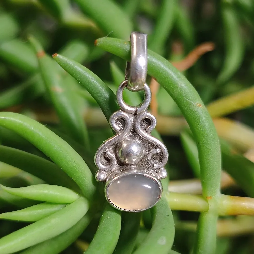 ROSE QUARTZ pendant in 925 silver - MARGOMUNDA