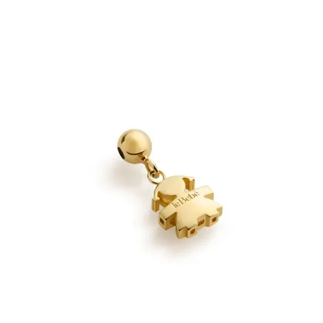 Ciondolo Le Bebé I Tesorini Pop Oro Giallo 18kt Sagoma Bimba LBB971