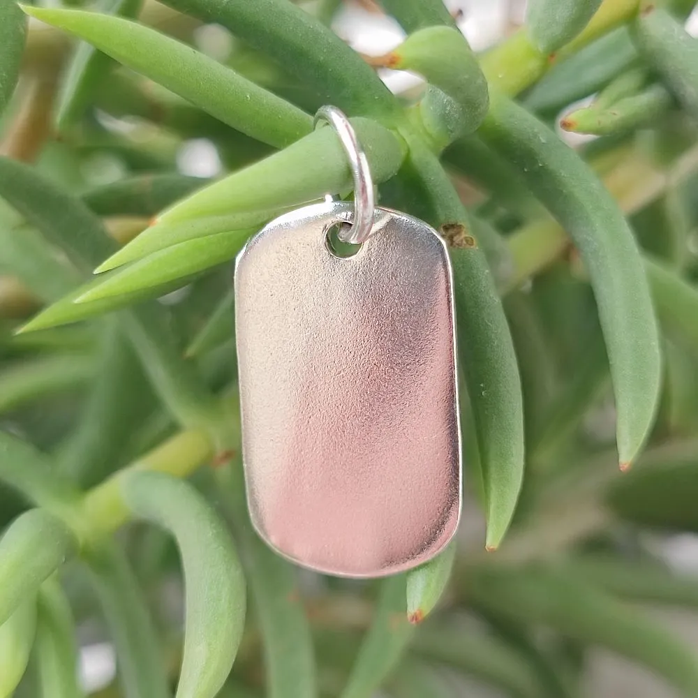 925 Silver Medal Pendant - MAXIM