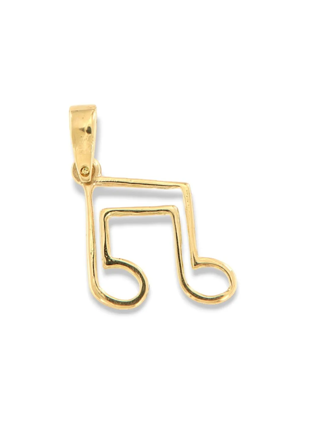 Ciondolo Oro Giallo Sagoma Nota Musicale 0,75GR