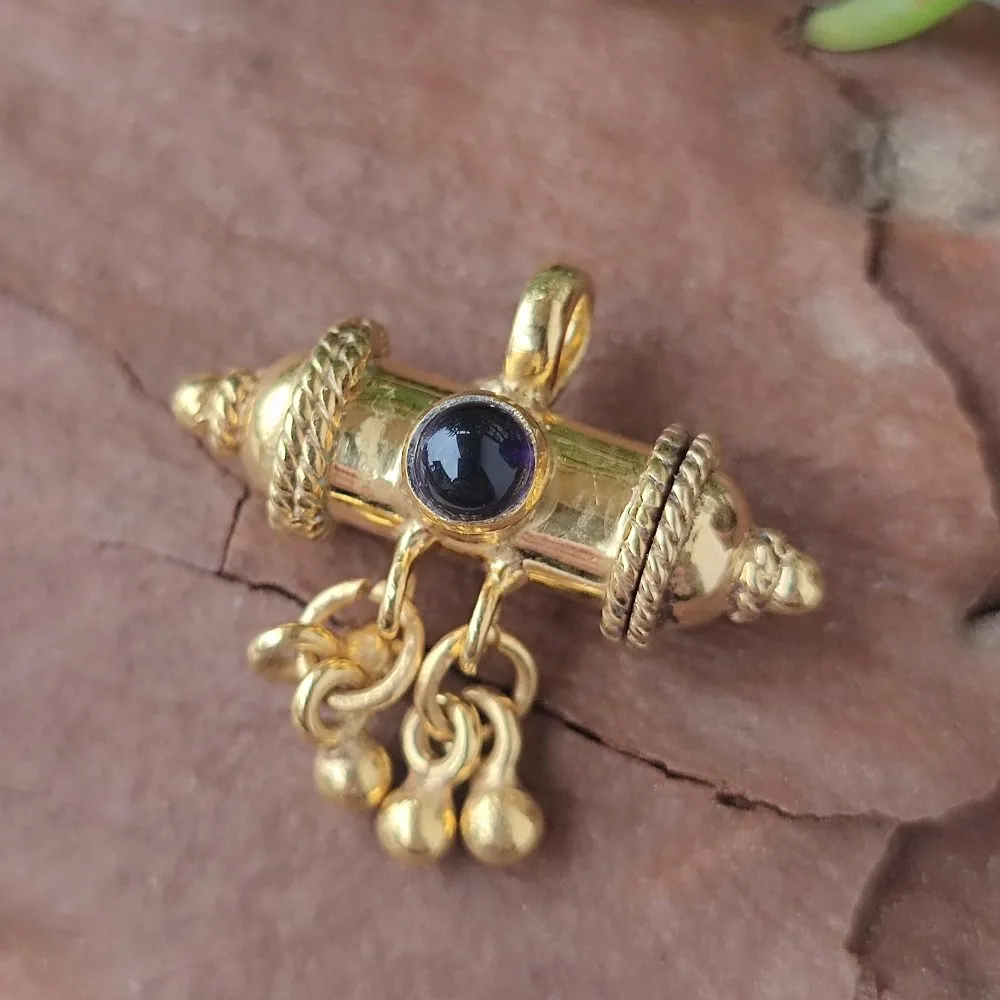 Golden Brass Prayer Bead - DHARAK