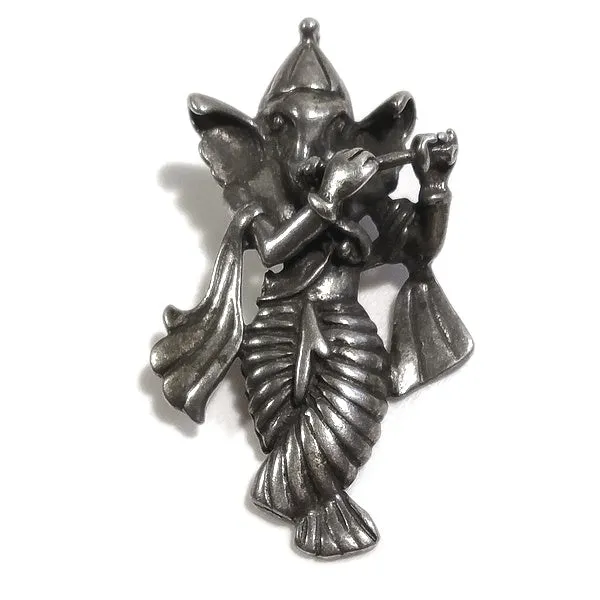 Ciondolo Ganesh in argento 925