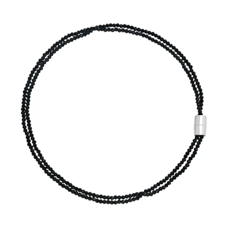 Collana Breil Magnetica Doppio Filo Con Cristalli TJ3686