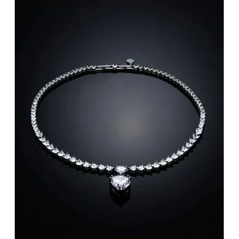 Collana Chiara Ferragni Infinity Love Acciaio Cuori Pendenti J19AVG06