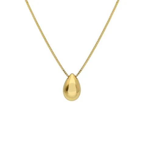 Collana Goccia Oro Giallo 18kt