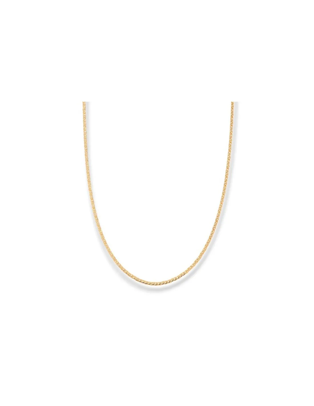 Collana Oro Giallo Maglia Quadrispiga 4,70gr