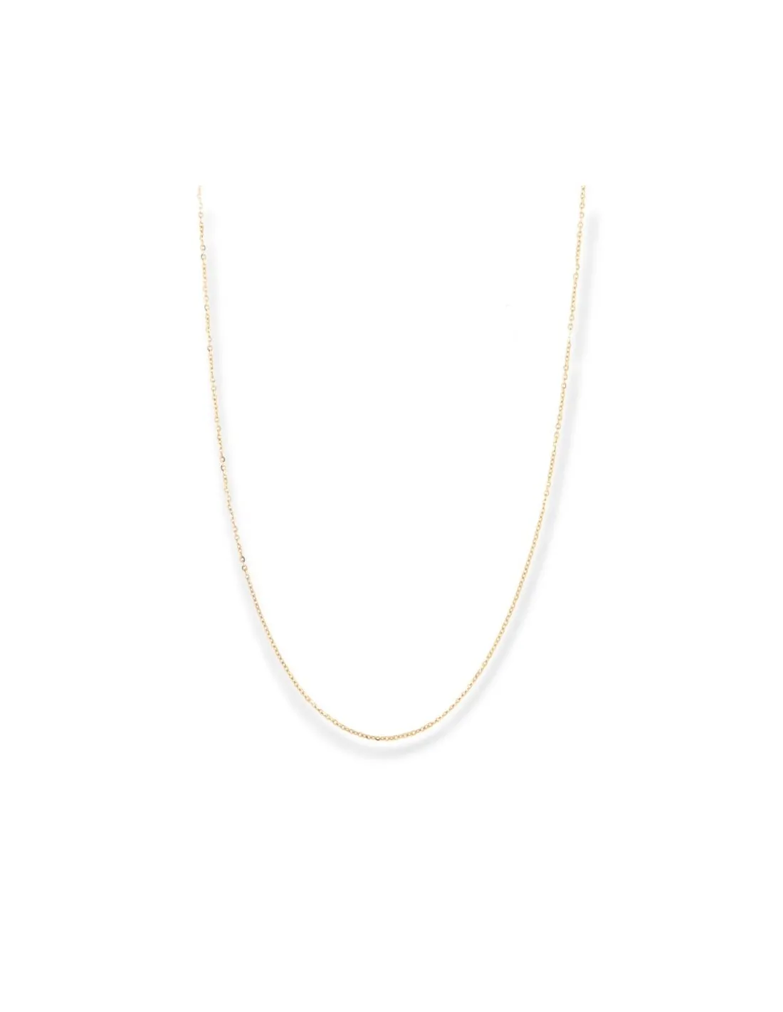 Collana Oro Giallo Rollina Taglia 50 taglia 50 colore Placcato Oro Giallo