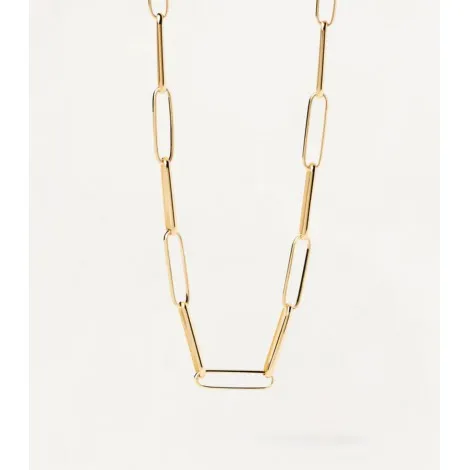 Collana PDPAOLA Catena Big Statement Argento CO01-460-U