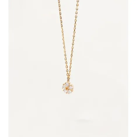Collana PDPAOLA Daisy Argento Zirconi Bianchi CO01-498-U