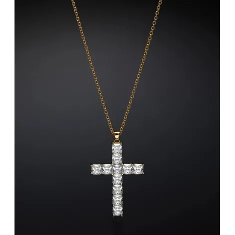 Collana Pendente Chiara Ferragni Classic Cross Big  J19AWC16