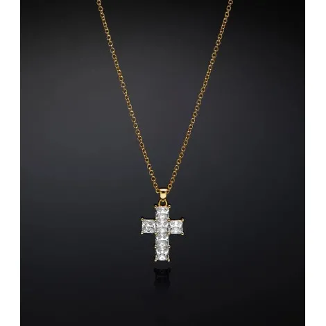 Collana Pendente Chiara Ferragni Classic Cross Small J19AWC18