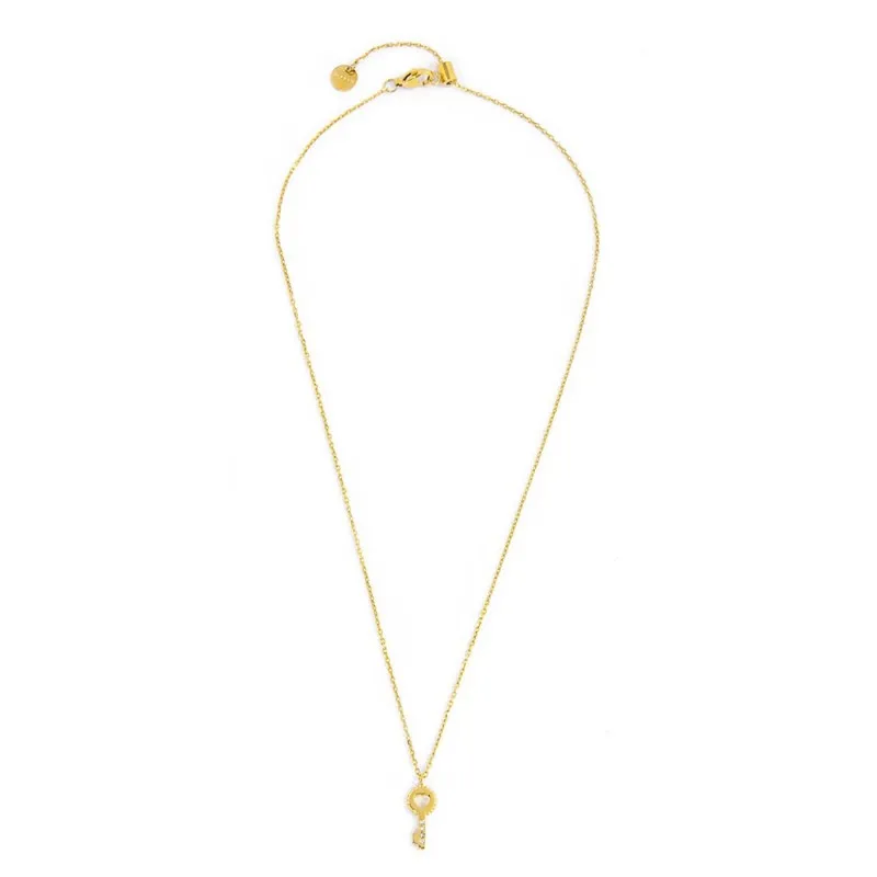 Collana Marlù donna con chiavi pendenti e cristalli