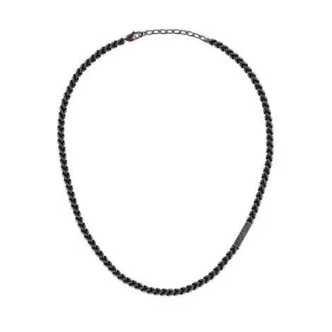 Collana Sector Energy Acciaio Nero SAFT74