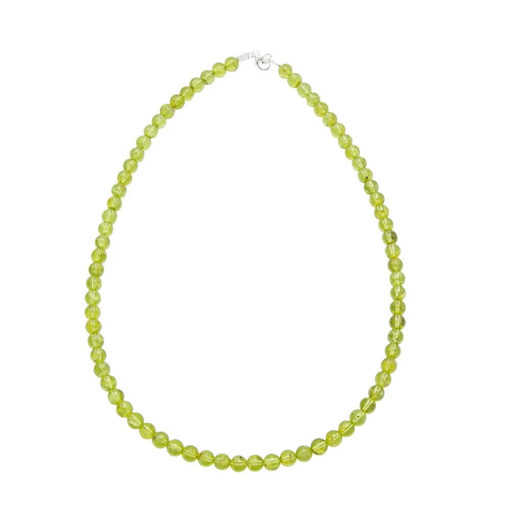 Collana di Peridoto – Pietre sferiche