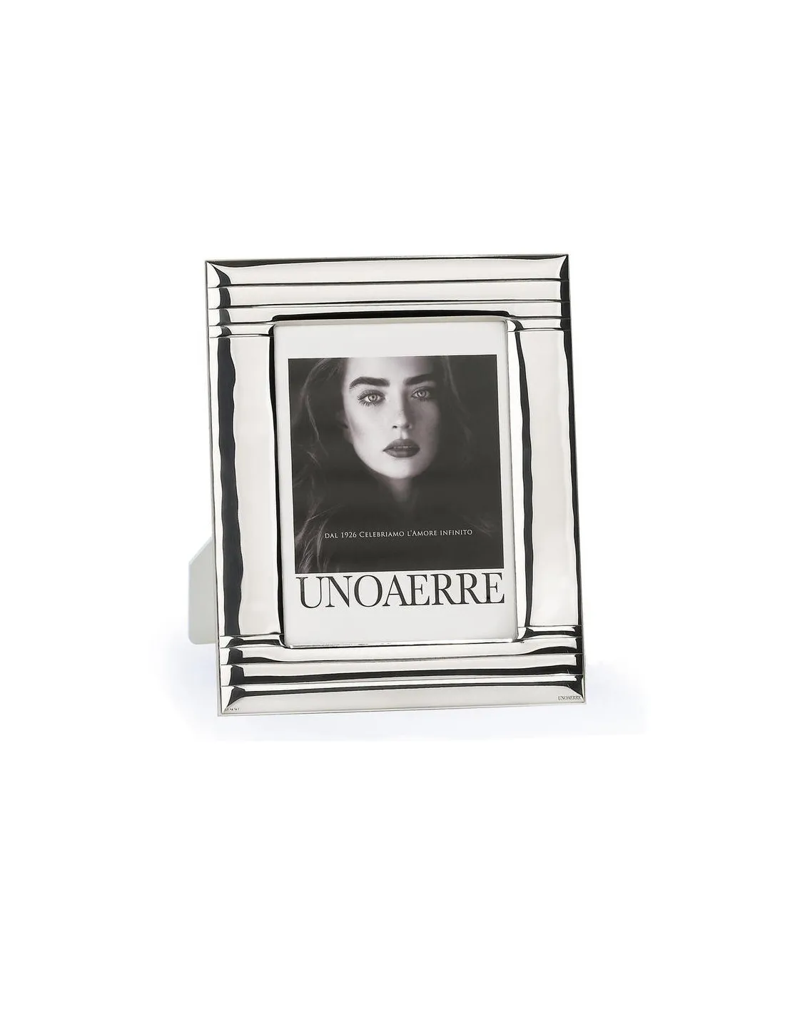 CORNICE ARGENTO BIANCO  13x18 cm