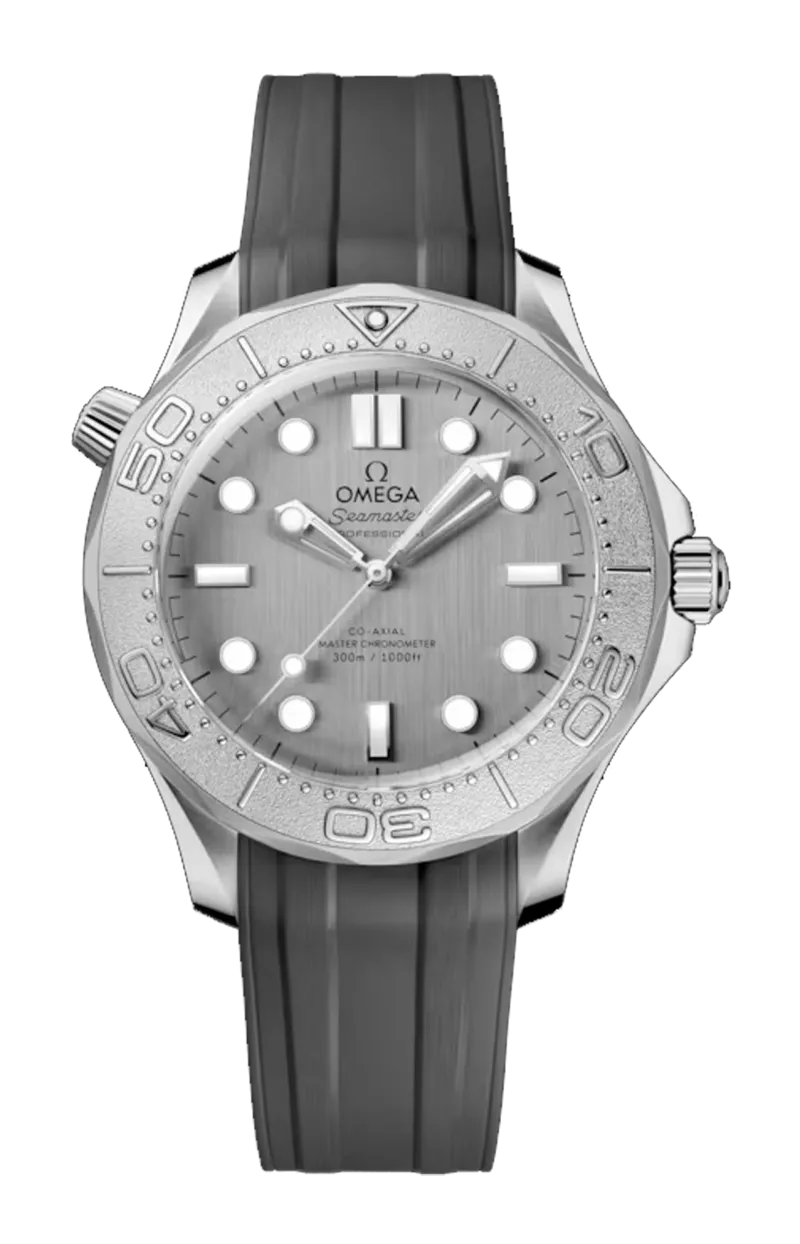 SEAMASTER DIVER 300M 42 MM, ACCIAIO SU CAUCCIÙ - 210.32.42.20.06.002