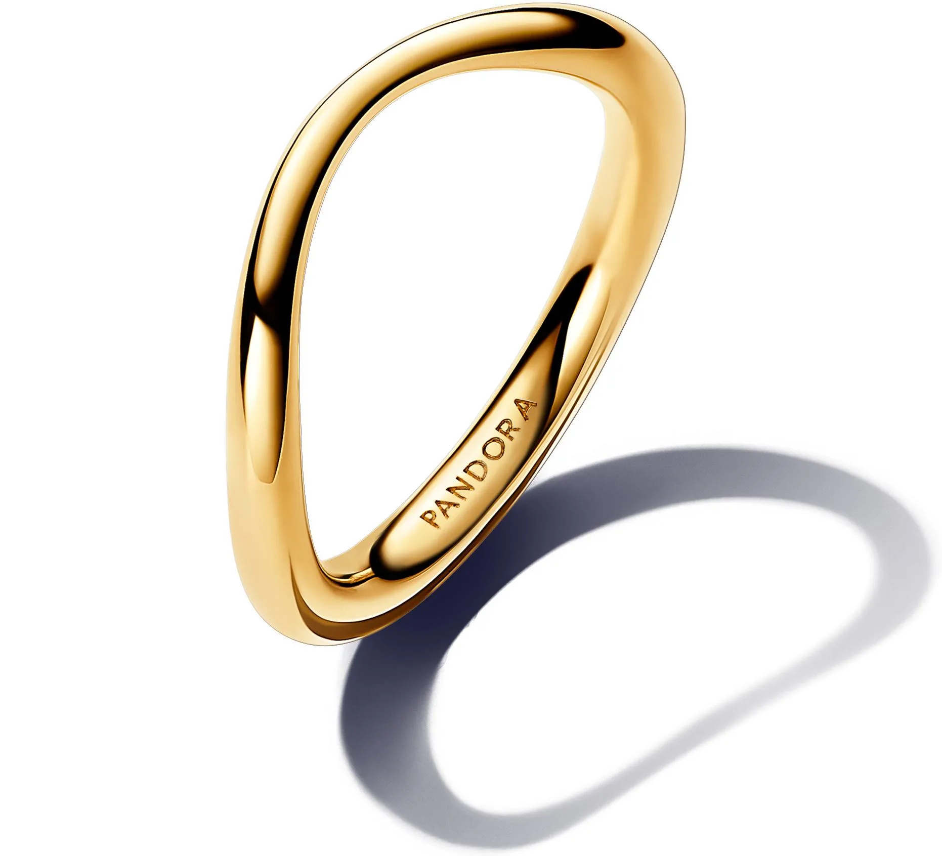 Pandora Organisch Geformter Bandring 163314C00 Anello donna