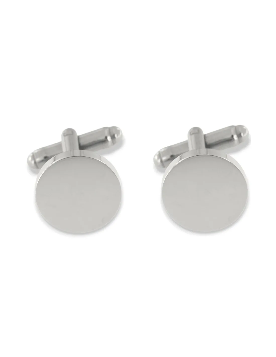 Gemelli Acciaio Tondi