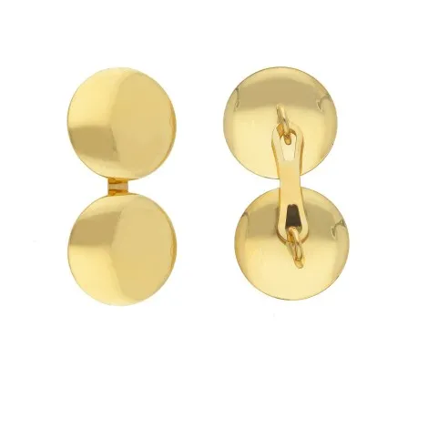 Gemelli Tondi Oro Giallo 18kt Doppi